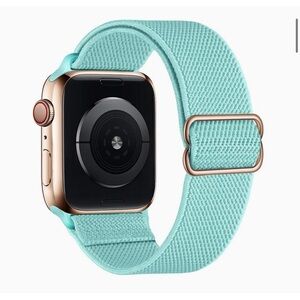 Stretchy Apple Watch band, teal NWOT